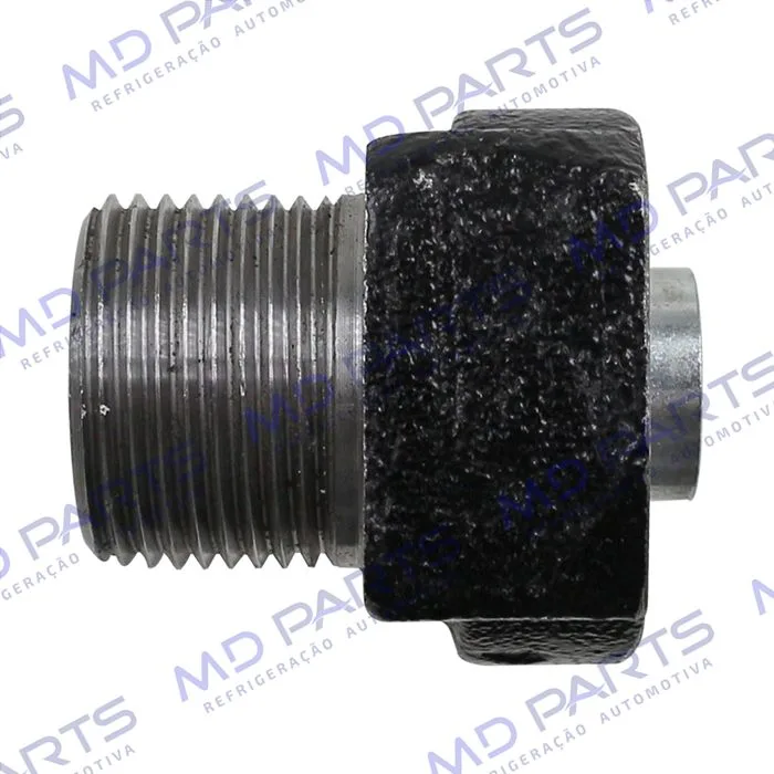 Conector Adaptador Horizontal Compressor 7H15 1``x1`` - Aço — foto 4
