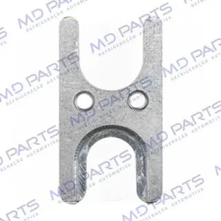 H de 2 Furos para Fixação Valvula Block Volkswagen Fox - Aço