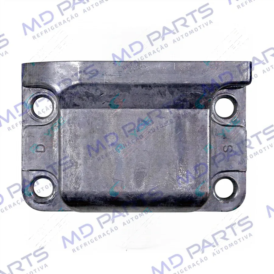 Válvula de Sucção e Descarga do Compressor Denso 10P15 Caminhão Mercedes Benz Accelo 915 / Axor 2638/ Ford Cargo Todos - Alumínio