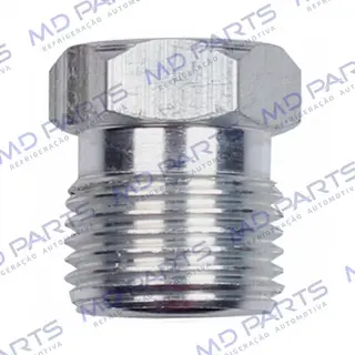 Niple De Aluminio Para Conexão 8mm O´ring Rosca 3/4