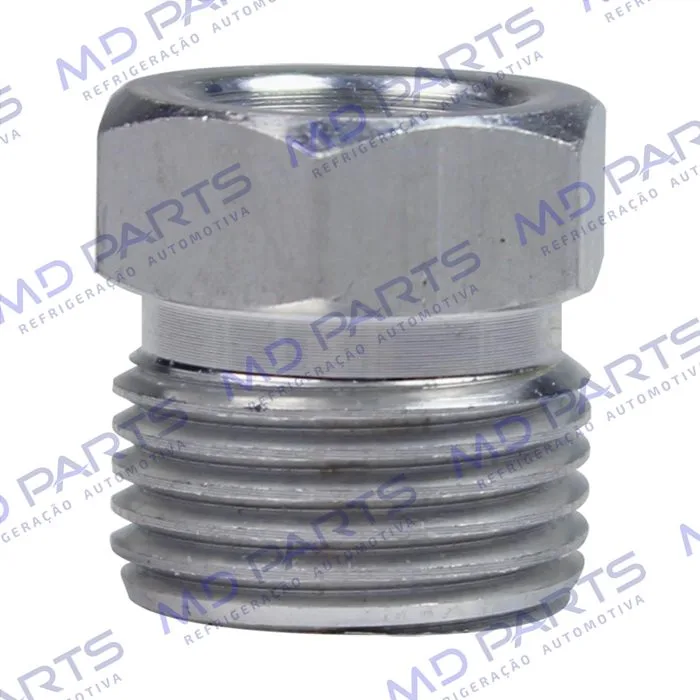 Niple De Aluminio Para Conexão 10mm O´ring Rosca 7/8