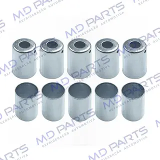 Caneca Clip 06mm 5/16 Polegadas Aço Recozido Dureza 01 Pacote Com 10 Pçs