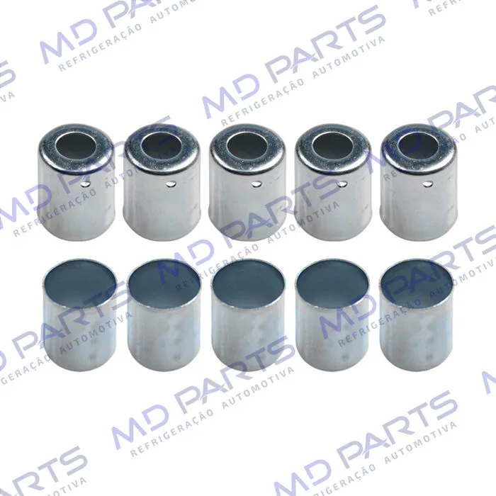 Caneca Clip 08mm 13/32 Polegadas Aço Recozido Dureza 01 Pacote Com 10 Pçs