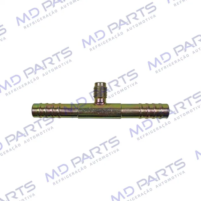 Emenda 08mm Aço c/Válvula de Serviço R12 s/Clip
