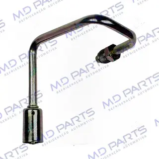 Conexão 06mm Aço Curva da Mangueira Filtro ao Evaporador Volkswagen Santana R134a