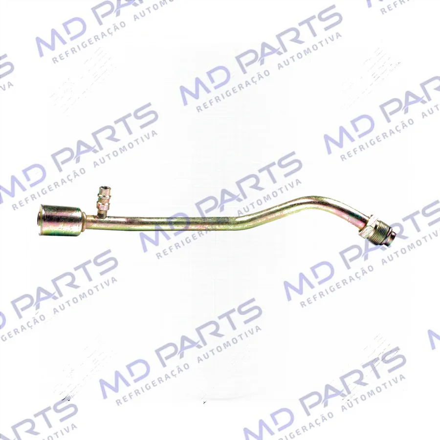 Conexão Aço Curva 10mm da Mangueira do Evaporador Ao Compressor Volkswagen Santana R134a