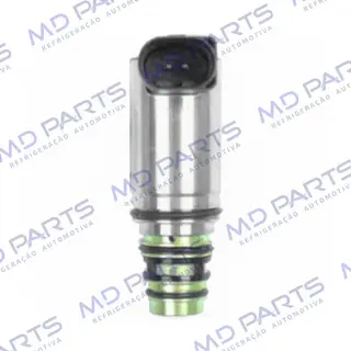 Válvula Torre Eletrônica de Controle Sanden Volkswagen Jetta 2.5 2006 Até 2010/ Audi A4/ A6/ Q5/ Seat/ Tiguan/ Touran 7.2cm
