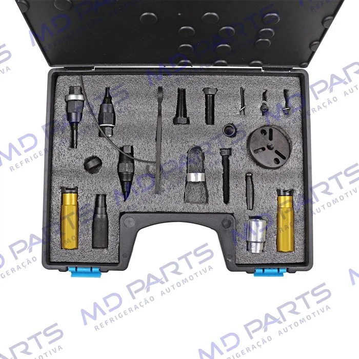 Caixa Ferramenta Saca e Instala Selo e Polia para Compressor Harrison Denso 6P148 York Sanden 507/508/510 — foto 6