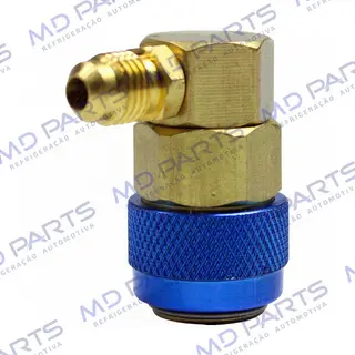 Bico Manômetro Baixa R134a Modelo Menor Macho 1/4x13mm