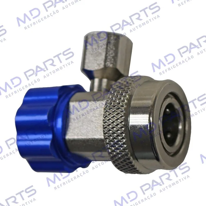 Bico Manômetro Baixa R134A Engate Rápido Importado — foto 3