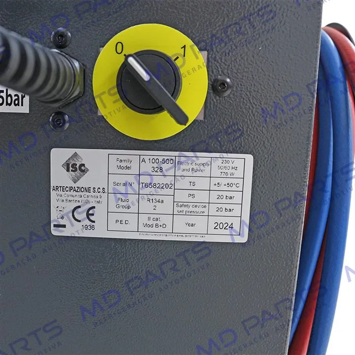 Estação para Manutenção de Ar Condicionado ISC ICEGARD Verde FM 220v — foto 8
