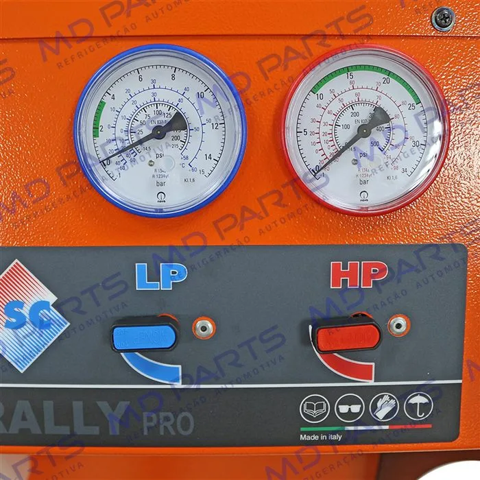 Estação para Manutenção de Ar Condicionado ISC Rally Pro R134-A - 220v — foto 6