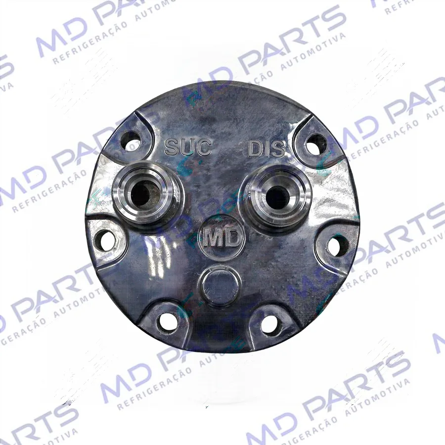 Tampa Traseira do Compressor 7H15 Fiat Iveco Tector / Máquina Massey Ferguson 9790 / Trator TM