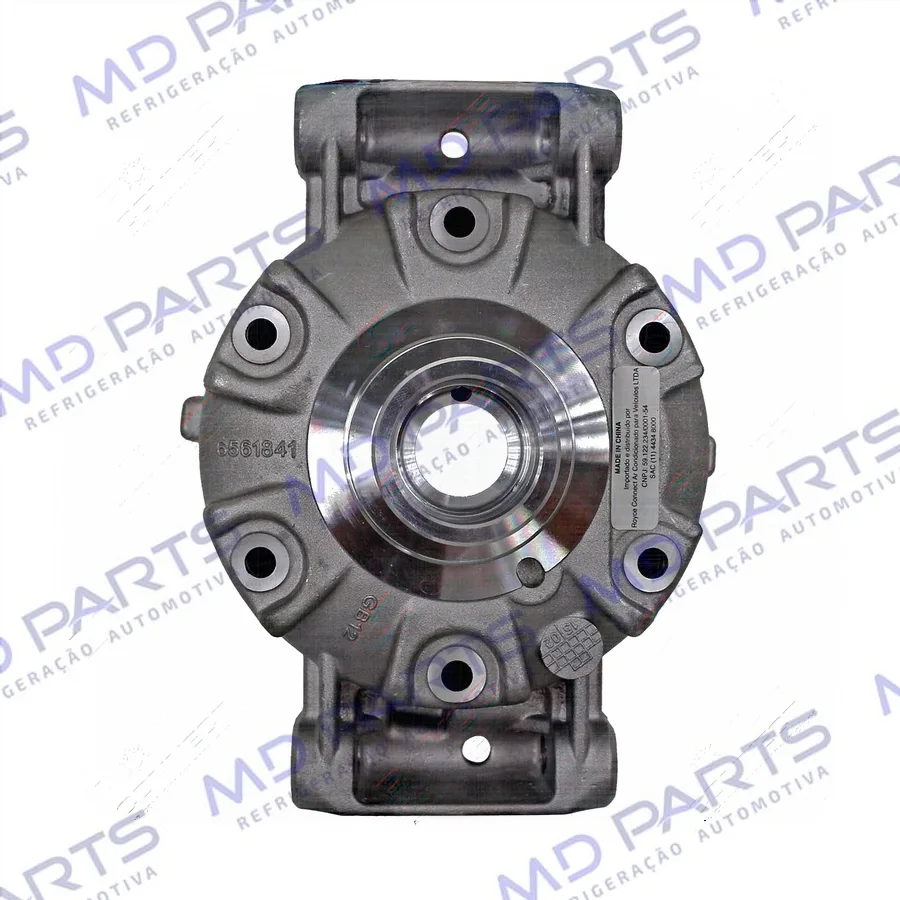 Tampa Dianteira do Compressor CVC Chevrolet Vectra 2001>2006 RC.600.065