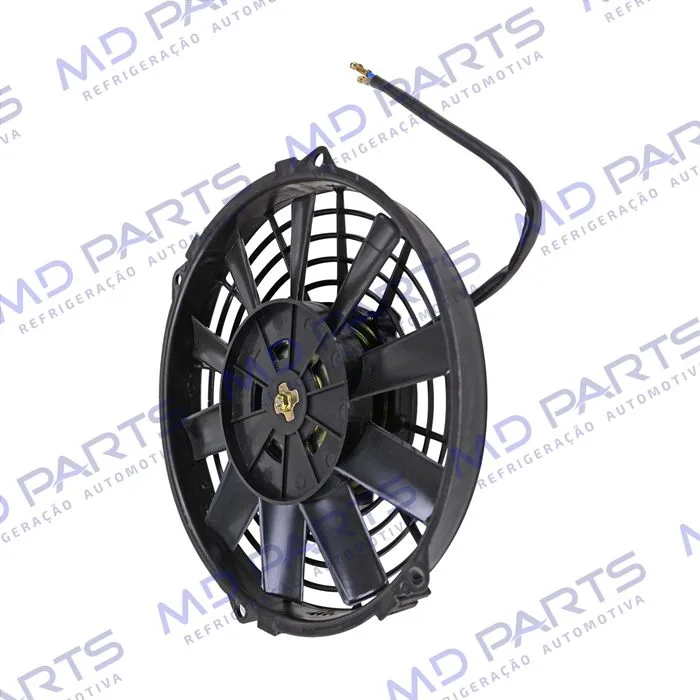 Eletroventilador Universal 09 Polegadas Pás Reta - 12 Volts — foto 4