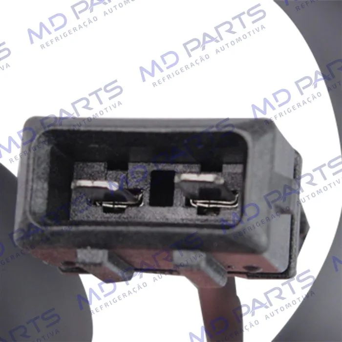 Eletroventilador do Radiador Volkswagen Gol G3 1.0 Turbo 1.6/ 1.8/ 2.0 1999> c/ Ar Condicionado 320mm - 12 Volts — foto 3