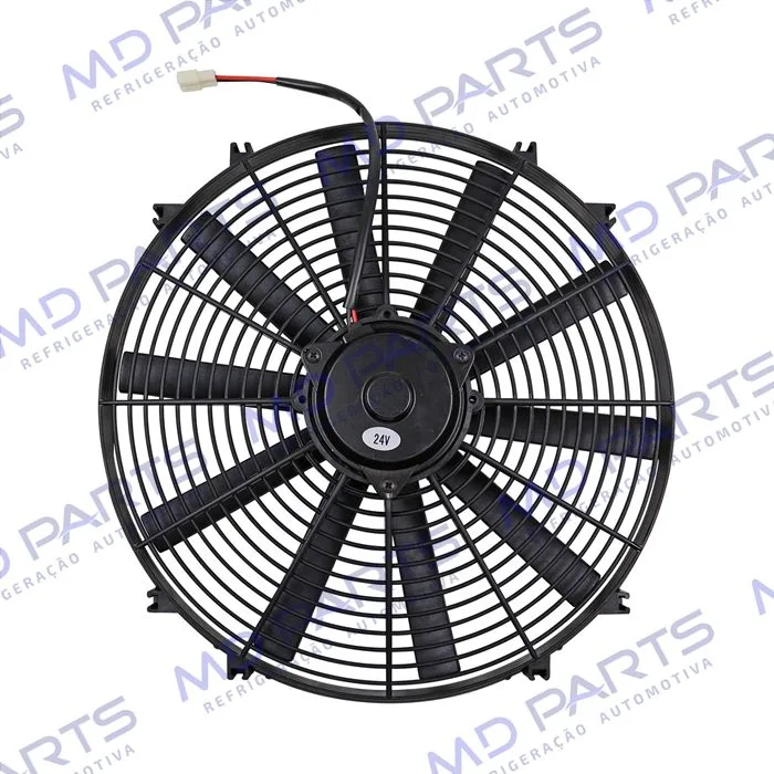 Eletroventilador Universal 16 Polegadas Pás Reta - 24 Volts