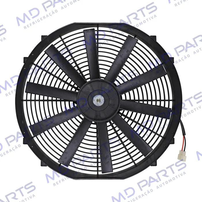 Eletroventilador Universal 16 Polegadas Pás Reta - 24 Volts — foto 2