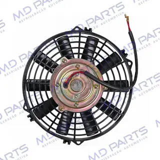 Eletroventilador Universal 09 Polegadas Pás Reta - 24 Volts