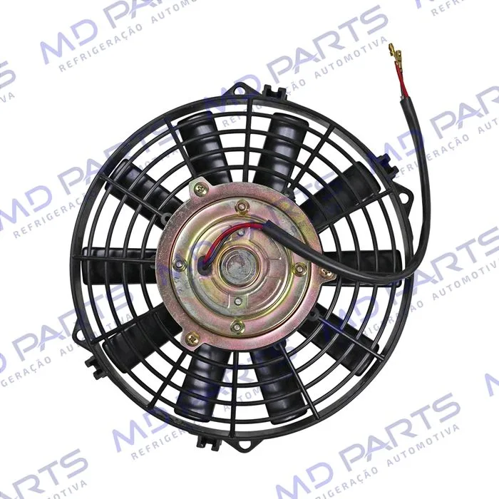 Eletroventilador Universal 09 Polegadas Pás Reta - 24 Volts