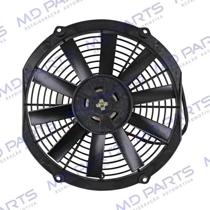 Eletroventilador Universal 12 Polegadas Pás Reta - 24 Volts — foto 2