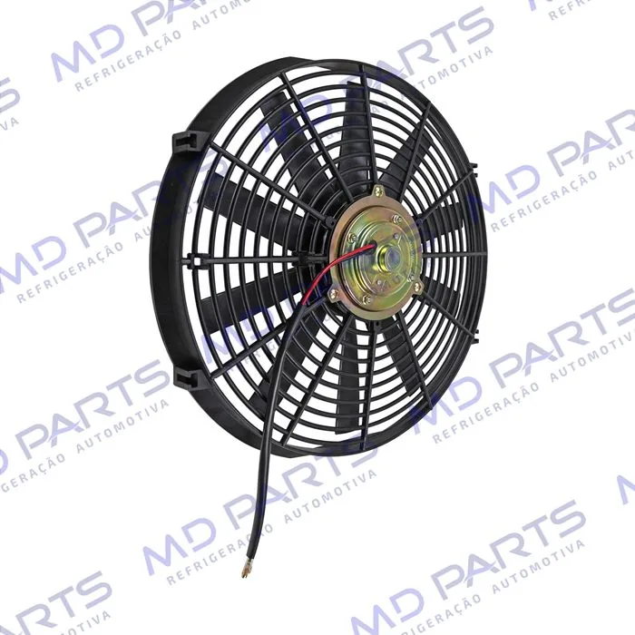 Eletroventilador Universal 14 Polegadas Pás Reta - 24 Volts - Qualidade BB — foto 3