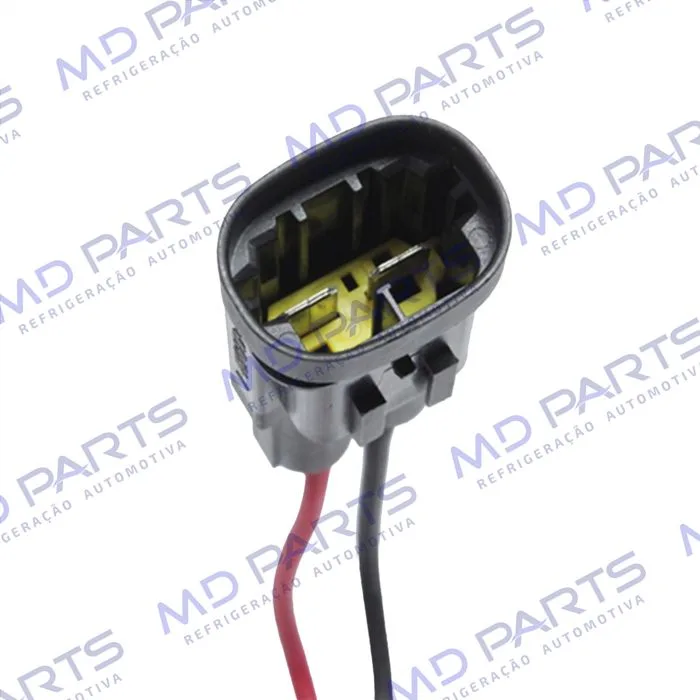 Eletroventilador do Radiador e Condensador Citroën C4 Pallas / Hatch 1.6 Todos - 12 Volts OEM: 1253K2 — foto 3