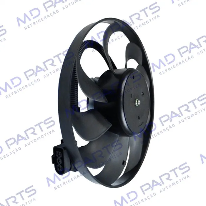 Eletroventilador Auxiliar do Radiador Volkswagen Golf 1.6/1.8/2.0 1999> / Audi A3 - 12 Volts Diametro 290mm — foto 4
