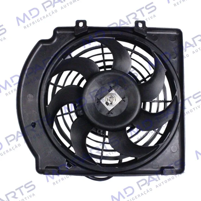 Eletroventilador do Condensador Chevrolet Corsa/ Celta Zexel 1999 Até 2002/ Corsa Milenium >2009 - 12 Volts OEM: 93286686