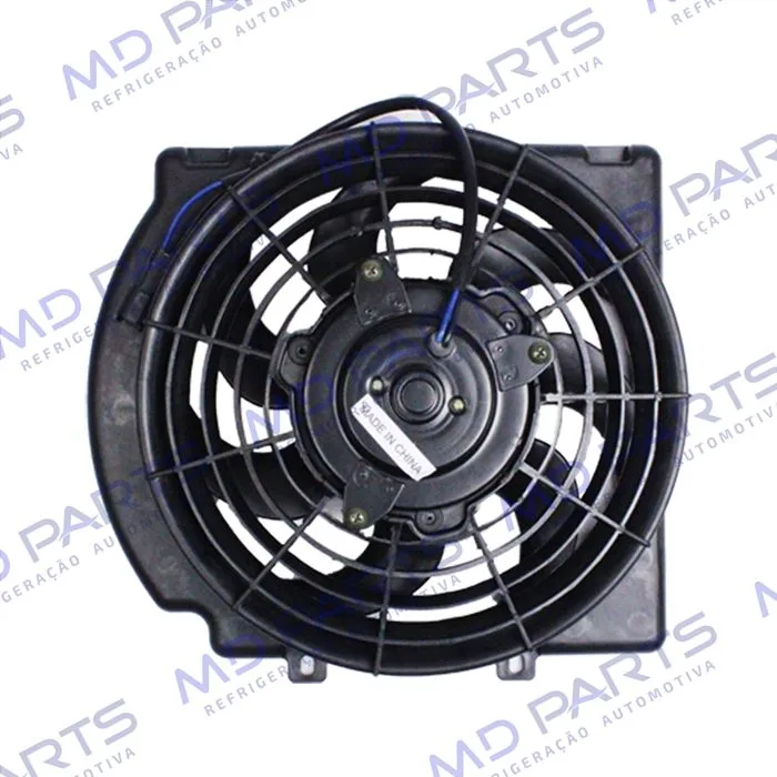 Eletroventilador do Condensador Chevrolet Corsa/ Celta Zexel 1999 Até 2002/ Corsa Milenium >2009 - 12 Volts OEM: 93286686 — foto 2