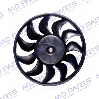 Eletroventilador do Radiador Chevrolet Celta 2001 Até 2005 - 12 Volts OEM: 93309119