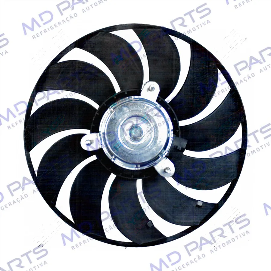Eletroventilador do Radiador Ford Ka Rocam 1999 Até 2013/ Fiesta 1999 Até 2006 Modelo Antigo - 12 Volts OEM:1S558C607BA