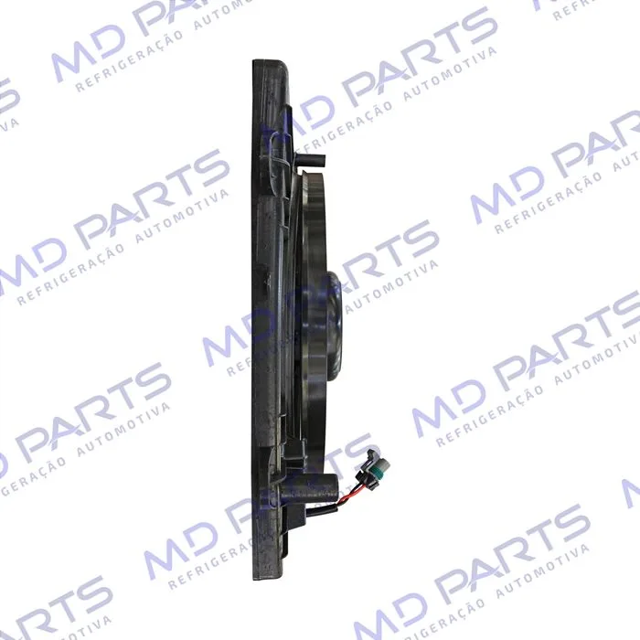 Eletroventilador do Radiador Volkswagen Polo/ Gol G5/ Saveiro G5/ Voyage/ Fox 3 Pinos Todos 2007> Importado - 12 Volts — foto 8