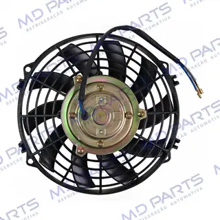 Eletroventilador Universal 9 Polegadas Pás em S - 12 Volts