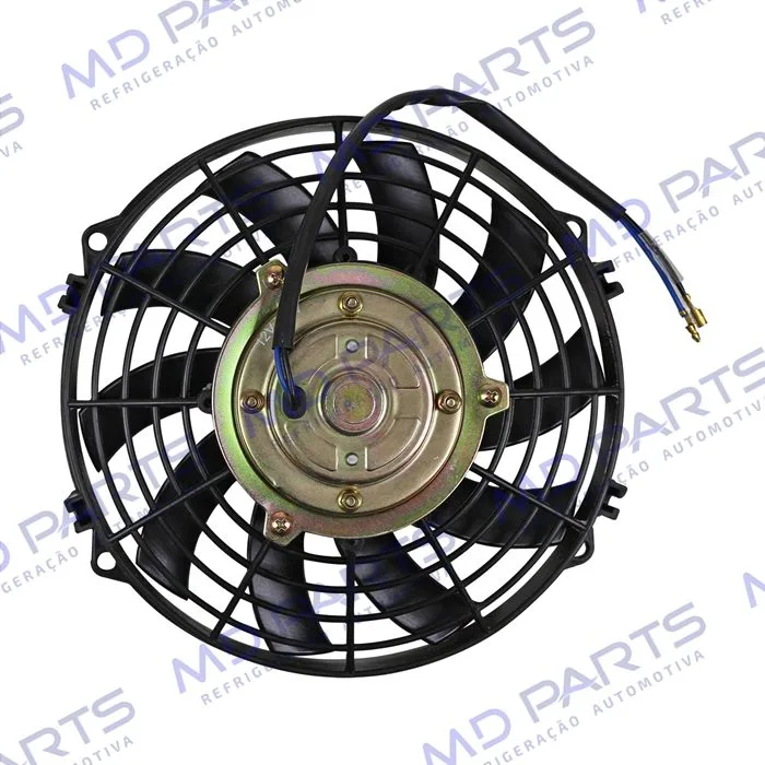 Eletroventilador Universal 9 Polegadas Pás em S - 12 Volts