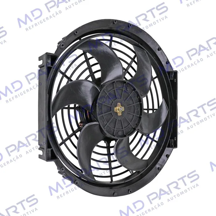 Eletroventilador Universal Soprante 10 Polegadas Pás em S - 12 Volts — foto 4