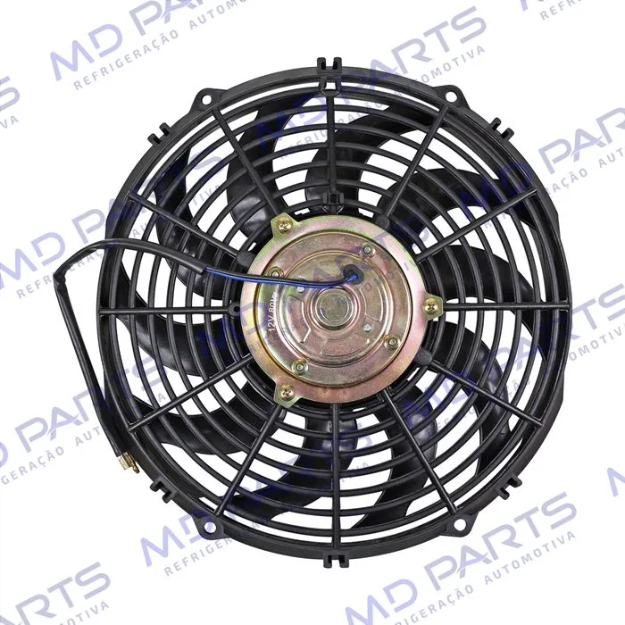 Eletroventilador Universal 12 Polegadas Pás em S - 12 Volts