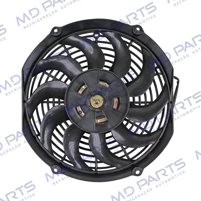 Eletroventilador Universal 12 Polegadas Pás em S - 12 Volts — foto 2
