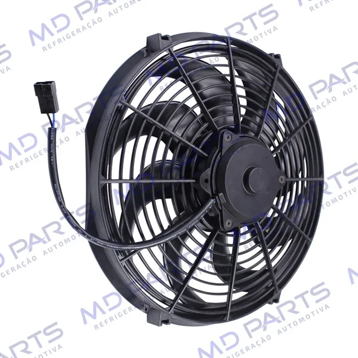 Eletroventilador Unipoint Universal Aspirante 14 Polegadas Pás em S - 12 Volts — foto 3