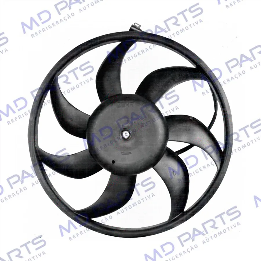 Eletroventilador do Radiador s/ Defletor Fiat Palio Young 1.0/1.3/1.4 2001 Até 2003/ Fiat Doblo 1.3/1.6/1.8 2001>/ Idea 1.4/1.8 2010> Sistema Behr - 12 Volts OEM: 46816879/ 51822634/ 51874785