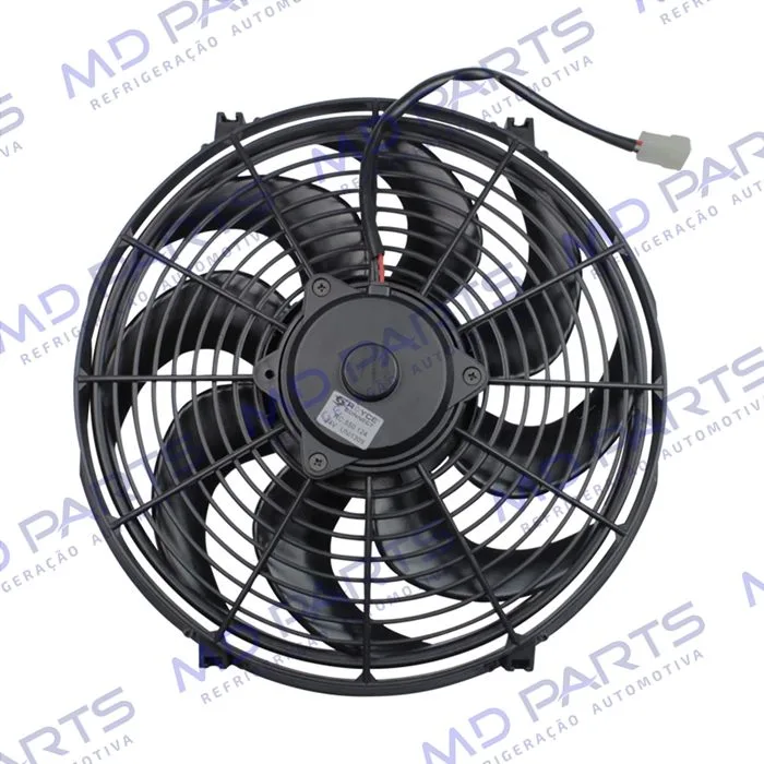 Eletroventilador Universal Unipoint Soprante Pás em S 14 Polegadas - 24 Volts — foto 2