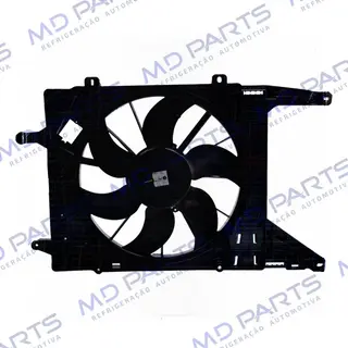 Eletroventilador do Radiador Original c/ Defletor Renault Scenic 1.6 1996> / Megane 1.6 1998 Até 2008 - 12 Volts