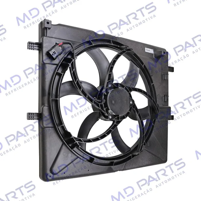 Eletroventilador do Radiador c/Defletor Chevrolet S10 2.4L 2013> Sistema Delphi - 12 Volts OEM: 94770515 — foto 3