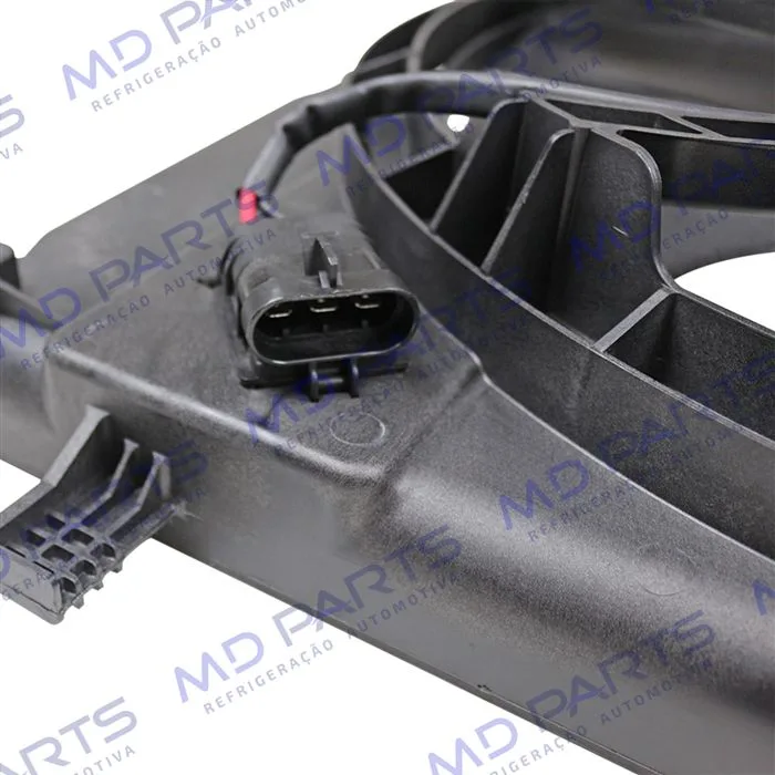 Eletroventilador do Radiador c/Defletor Chevrolet S10 2.4L 2013> Sistema Delphi - 12 Volts OEM: 94770515 — foto 9