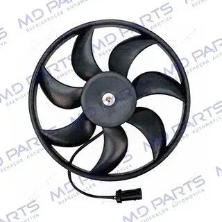 Eletroventilador do Radiador Citröen Jumper 2009>/ Peugeot Boxer 2009>/ Fiat Ducato 2009> 2.3 JTD Sistema Modine 335mm - 12 Volts OEM:1366289080