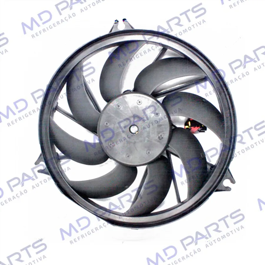 Eletroventilador do Radiador c/ Defletor Peugeot 207 1.4/1.6 todos 2008> - 12 Volts OEM: 1253Q1/ 1253E0