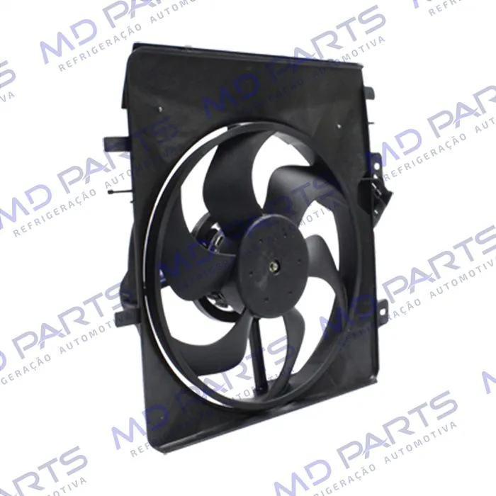 Eletroventilador do Radiador / Condensador Com Defletor Citroen C3 1.4/1.6 2003 Até 2007 Eletrônico Todos - 12 Volts OEM: 1253H3 — foto 7
