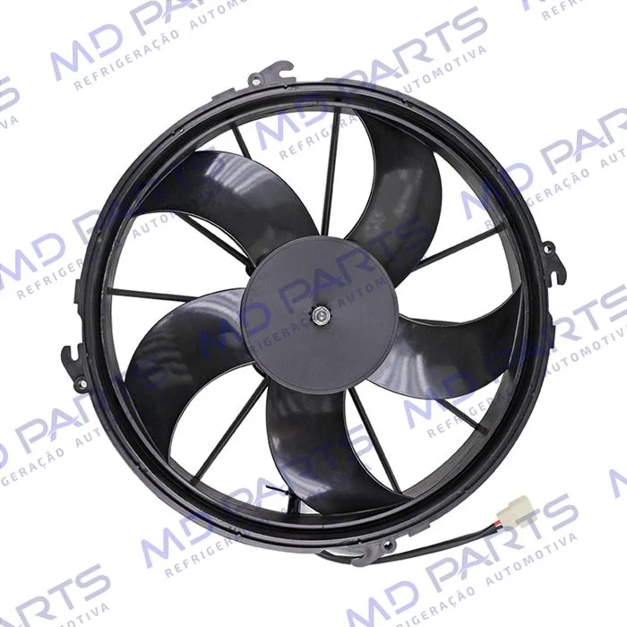 Eletroventilador Universal Soprante 12 Polegadas Perfil Alto Ônibus Spheros/ Thermo King/ Euroar/ VMG Aires 6500hrs - 24 Volts