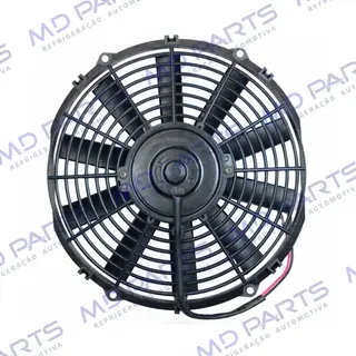 Eletroventilador Universal Soprante 11 Polegadas Pás Reta Ônibus - 12 Volts OEM: EV AS.VA09-AP50/C-27S