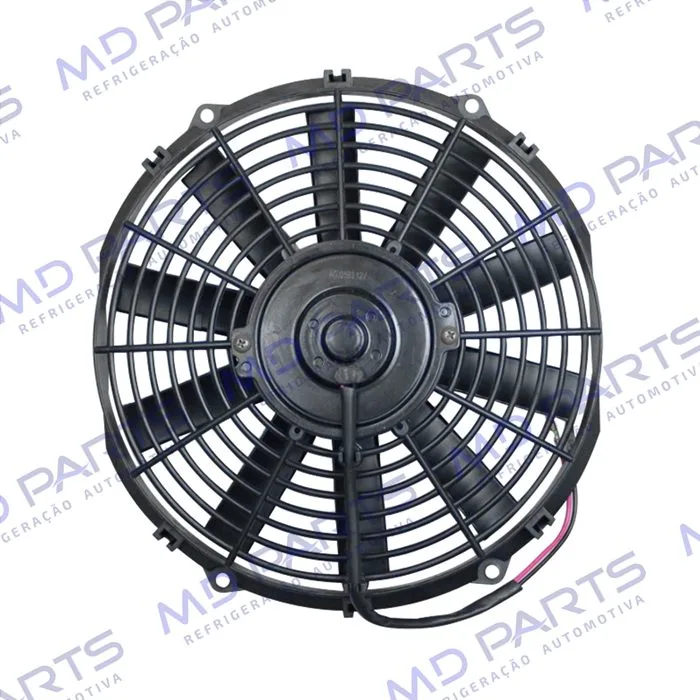 Eletroventilador Universal Soprante 11 Polegadas Pás Reta Ônibus - 12 Volts OEM: EV AS.VA09-AP50/C-27S